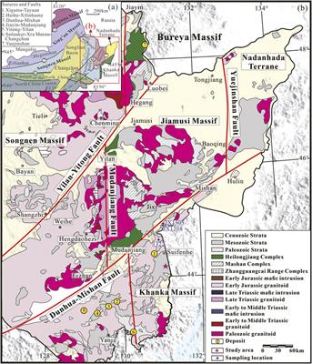 Petrogenesis and tectonic settings of epithermal mineralization-related granites in the Xinchenggou area, NE China